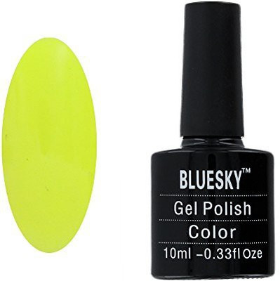 

Blue Sky Neon Yellow Tastic Gel Polish Gel Yellow