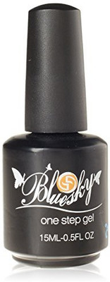

Blue Sky One Step UvLed Gel Nail Polish Smooth Coal Black