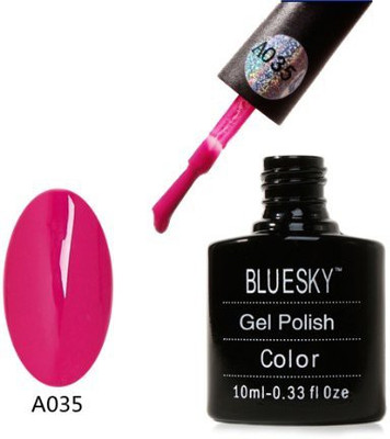 

Blue Sky Nail Polish Uv Soak Off Gel New A Range A35 Pink