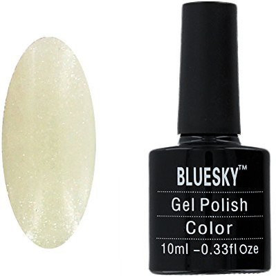 

Blue Sky Gel Polish Uv Led Gel Soak Off Nail Polish Silver Vip Status White