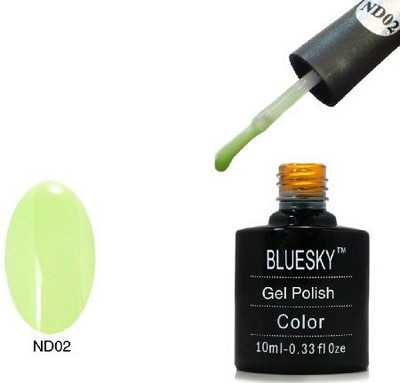

Blue Sky Nude Range Uv Soak Off Gel Nail Polish Number Nd02 Green
