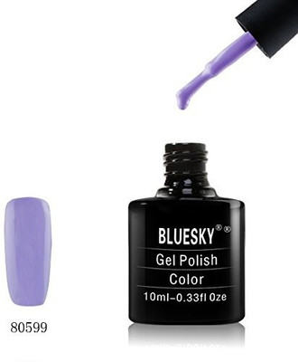 

Blue Sky Garden Muse Collection UvLed Soak Off Gel Nail Polish Number 80599 Wisteria Haze Purple