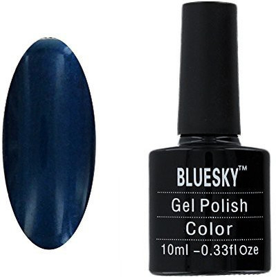 

Blue Sky Midnight Swim Gel Polish Blue