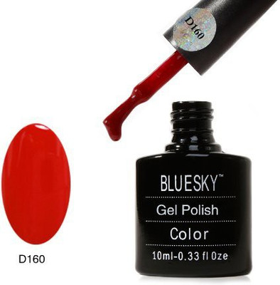 

Blue Sky Uv Led Gel Soak Off Nail Polish Pillar Red Red