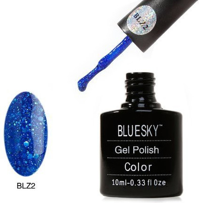 

Blue Sky Diamond Series UvLed Gel Nail Polish Number Blz02 Blue