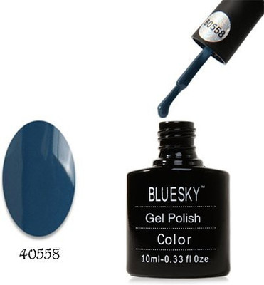 

Blue Sky 80558 Soak Off Gel Nail Polish Rapture Blue Blue