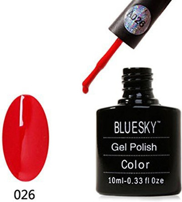 

Blue Sky A026 Aaaa Range Soak Off Gel Nail Polish Red Red