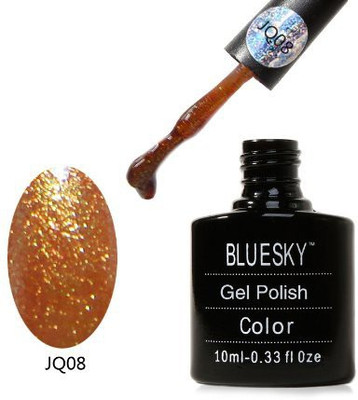 

Blue Sky Jg Range Jg08Jg Uv Soak Off Gel Nail Polish Gold