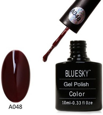 

Blue Sky New A Range A48 Uv Soak Off Nail Polish Gel Maroon