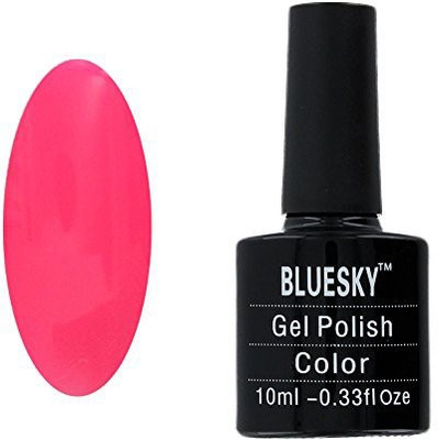 

Blue Sky Neon Peachy Pink Gel Polish Gel Pink