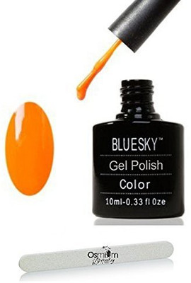 

Blue Sky UvLed Curing Gel Nail Polish Neon Orange Orange