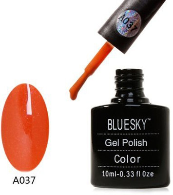 

Blue Sky New A Range A37 Uv Soak Off Nail Polish Gel Orange