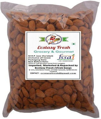 Ecstasy Fresh Alomnd 100% Pure (Badam) Almonds(150 g, Pouch)