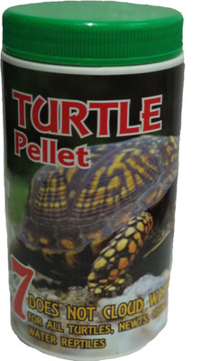 

ROYAL PET Turtle Pellet Food 200g |Dose Not Cloud Water | For All Turtle , Newts, Fishes & Water Reptiles | 200 g Dry Turtle Food