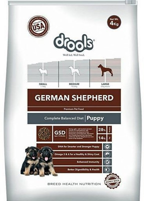 

drools German Shepherd Puppy 4 kg Chicken 4 kg Dry Dog Food