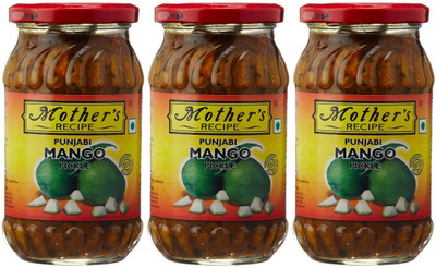 

Mother's Recipe Punjabi ( Pack of 3 ) Mango Pickle(400 g, Pack of3)