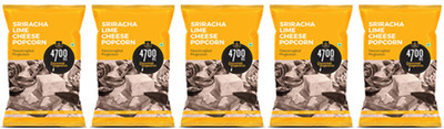 

4700BC Popcorn Sriracha Lime Cheese Pouch, 35g (Pack of 5) Sriracha Lime Cheese Popcorn(35 g, Pack of 5)