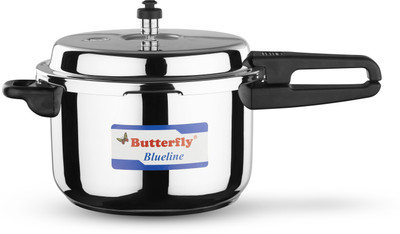 Butterfly Blue Line 7.5 L Induction Bottom Pressure Cooker(Stainless Steel) at flipkart