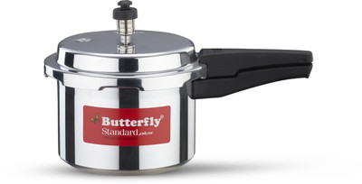 

Butterfly STANDARD PLUS 3 L Induction Bottom Pressure Cooker(Aluminium)