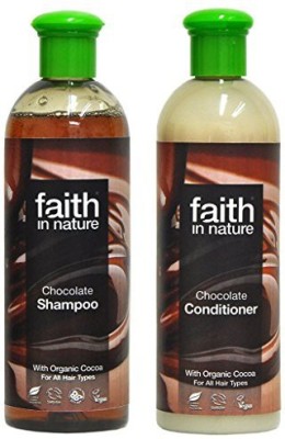 

Faith In Nature Chocolate Shampoo & Conditioner(400 ml)