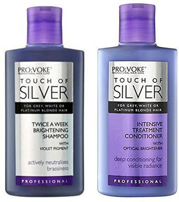 

Touch Of Silver Brightening Shampoo & Intensive Conditioner(150 ml)