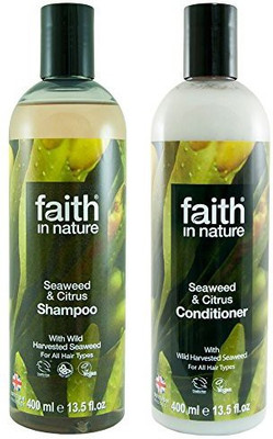 

Faith In Nature Seaweed & Citrus Shampoo & Conditioner(400 ml)