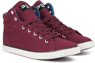 

Peter England PE PFFL31898133 Mid Sneakers For Men(Maroon