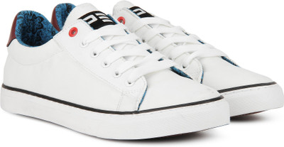 

Peter England PE PFFL31898136 Sneakers For Men(White, White&red