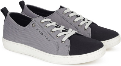 

Numero Uno TMSECI56 Canvas Shoes For Men(Grey, Black/grey