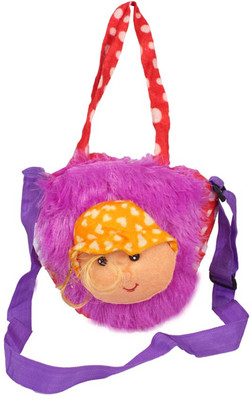 

Aliado Boys & Girls Purple Silk Sling Bag