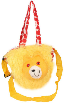 

Aliado Boys & Girls Yellow Silk Sling Bag
