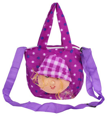 

Aliado Boys & Girls Purple Silk Sling Bag