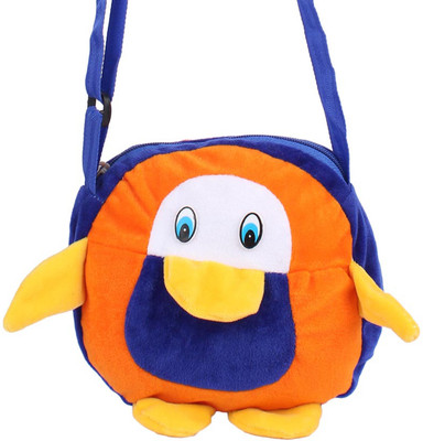 

Aliado Boys & Girls Orange Silk Sling Bag