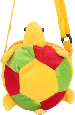 

Aliado Boys & Girls Yellow Silk Sling Bag