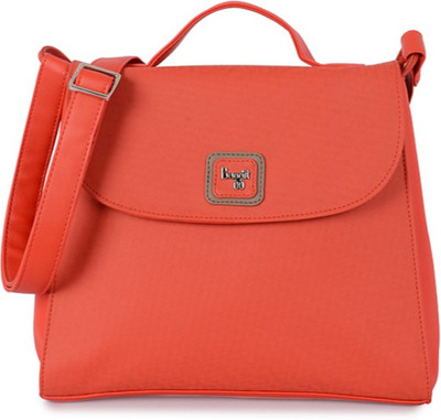 

Baggit Women Orange PU Sling Bag