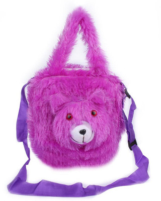 

Aliado Boys & Girls Purple Silk Sling Bag