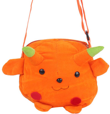 

Aliado Boys & Girls Orange Silk Sling Bag