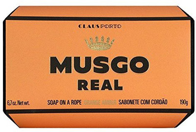 

Claus Porto Musgo Real Mens Body Soap on a Rope Orange Amber(190 g)