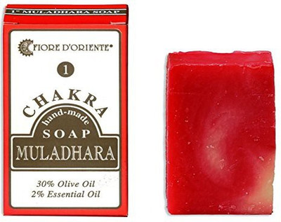 

Fiore DOriente Chakra Muladhara Handmade Soap Bar Red(70 g)