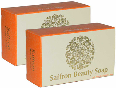 

Herbal Hills Saffron Soap Pack of 2(100 g, Pack of 2)
