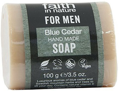 

Faith In Nature Bars of Blue Cedar Soap And Bamboo Zoo Face Flannel(100 g)
