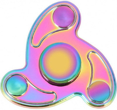 

Piqancy High Quality Metal Fidget Spinners (Rainbow UFO ) (Multicolor)(Multicolor)
