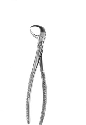 

SS WHITE Tooth Extraction Forceps No.86C Lower Molars (S28.04) Serrated Forceps