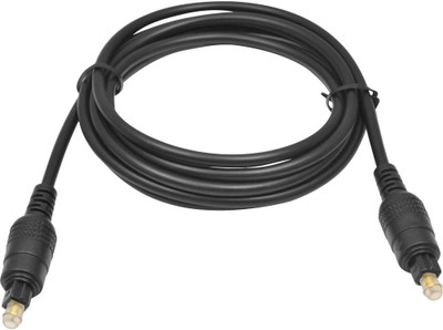 

DazzelOn TV-out Cable 3 Meter Toslink Digital Fiber Optical Audio Cable(Black, For BluRay)