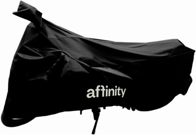 AFFINITY Two Wheeler Cover for Universal For Bike(Black)