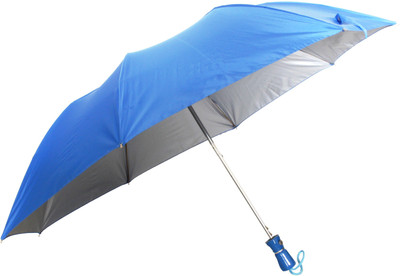 

Babji Fold With Stylish Blue Color Umbrella For Men's & Women's Umbrella(Blue)