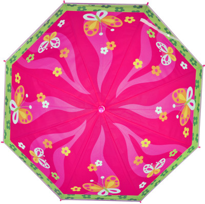 

EZ Life Kids Umbrella for Rain - Butterfly - Pink Umbrella(Pink)