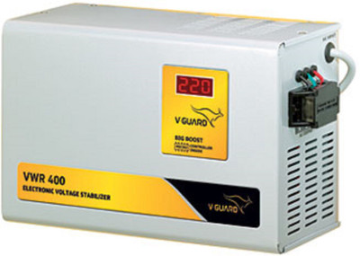 

V-Guard VWR 400 Voltage stabilizer(Metallic Grey)
