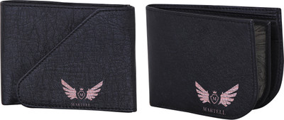 

Martell Men Black Artificial Leather Wallet(4 Card Slots)