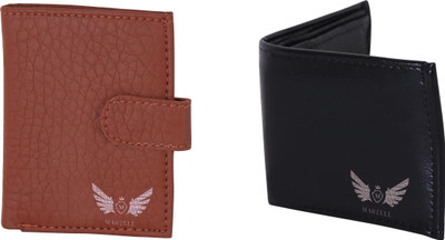 

Martell Men Black Artificial Leather Wallet(6 Card Slots), Brown